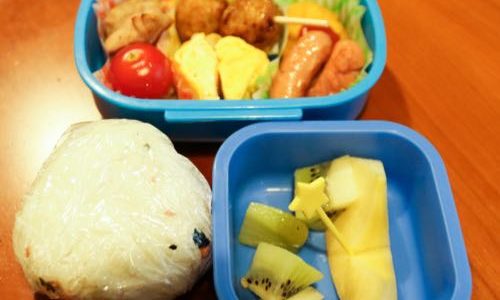 体調不良の中で作った2016/03/28の子供のお弁当