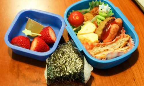 少しチャレンジしてみた2016/04/04の子供のお弁当