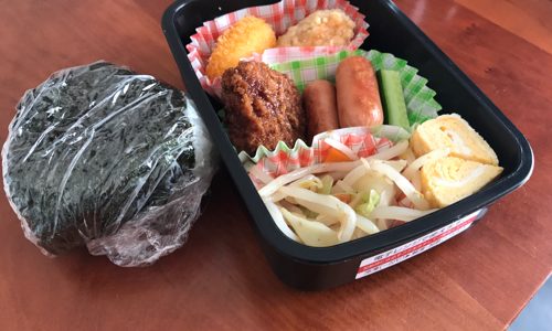 前日の晩御飯の有効活用 〜2017/08/23のパパが作る子供のお弁当