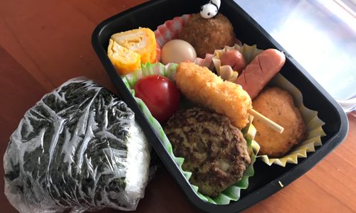 卵焼きがなくてちょっと慌てた〜2017/08/02のパパが作る子供のお弁当